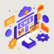 Diseño ilustrado de CMS